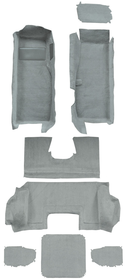 1999-2000 Corvette (C5) Carpet Replacement - Cutpile - Complete | Fits: FRC Hardtop