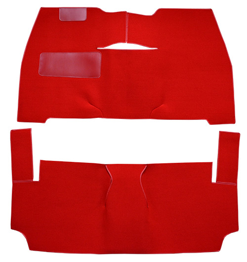 1953-1954 Chevy Two-Ten Series Carpet Replacement - Daytona - Complete | Fits: 2DR, Coupe, Hardtop, Sports