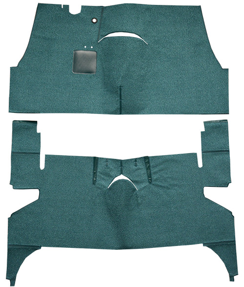 1955-1956 Oldsmobile 88 Holiday Carpet Replacement - Loop - Complete | Fits: 4DR, Hardtop