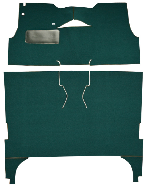 1955 Chevy Two-Ten Series (Tri-Five) Carpet Replacement - Daytona - Complete | Fits: 4DR, Sedan, Bucket Seat, Will only fit with factory cardboard kick panel