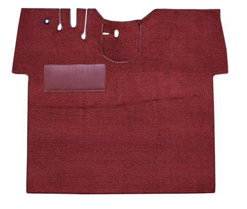 1955-1959 GMC Truck Carpet Replacement - Loop - Complete | Fits: Reg Cab, No Tunnel, w/Gas Tank in Cab, with Holes Cut & Sewn