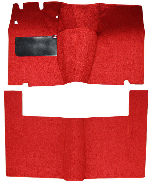 1955-1956 Ford Customline Carpet Replacement - Loop - Complete | Fits: 2DR, Hardtop