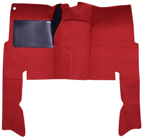 1955-1957 Ford Thunderbird (Early Bird) Carpet Replacement - Loop - Complete | Fits: Column Shift