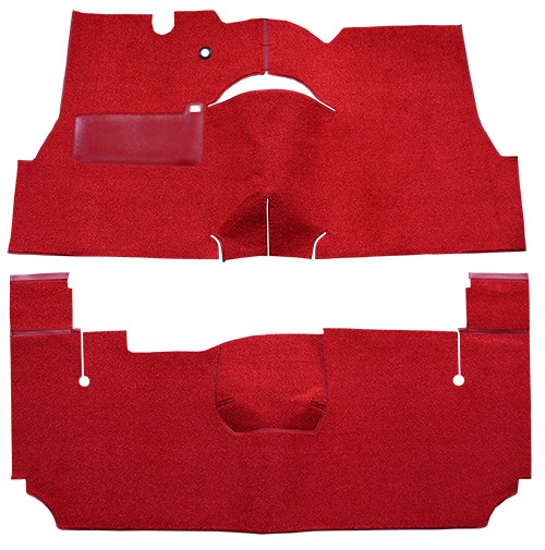 1957 Pontiac Bonneville Carpet Replacement - Loop - Complete | Fits: 2DR, Convertible