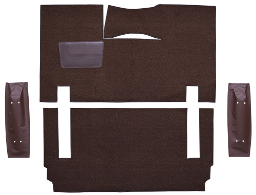 1957-1958 DeSoto Fireflite Carpet Replacement - Loop - Complete | Fits: 2DR, Hardtop, Bench Seat, with Power Seats
