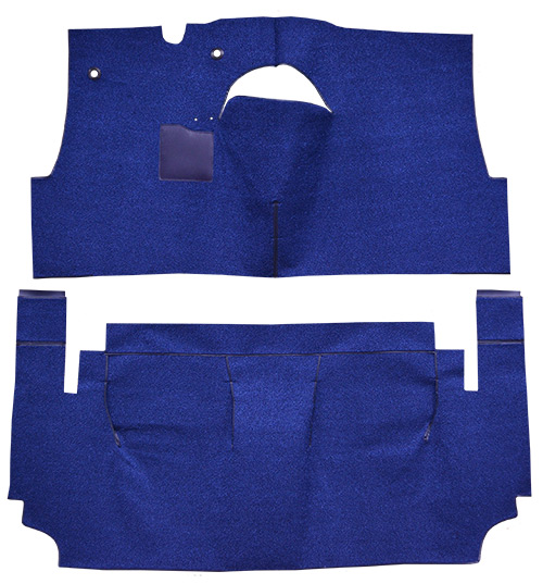 1957-1958 Oldsmobile Super 88 Carpet Replacement - Tuxedo - Complete | Fits: 2DR, Hardtop