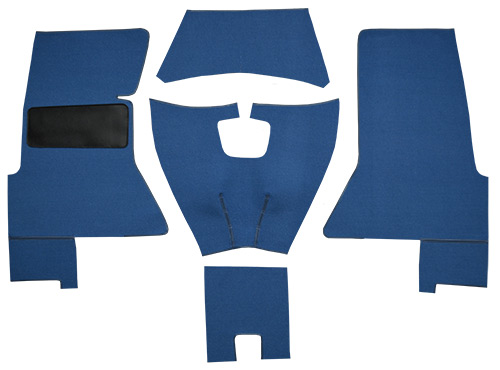 1958 Corvette (C1) Carpet Replacement - Loop - Complete | Fits: Complete Foam