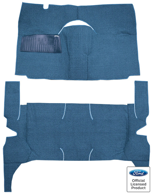 1958 Edsel Ranger Carpet Replacement - Loop - Complete | Fits: 4DR, Hardtop, Standard Seats