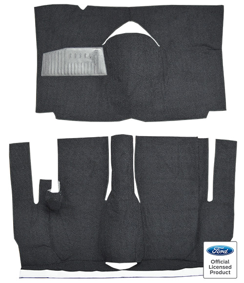 1959 Edsel Corsair Carpet Replacement - Loop - Complete | Fits: 2DR, Hardtop, Power Seats