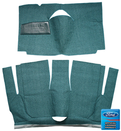 1959 Edsel Corsair Carpet Replacement - Loop - Complete | Fits: 2DR, Hardtop, Standard Seats