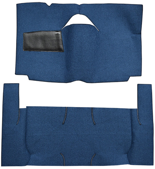 1959 Ford Ranch Wagon Carpet Replacement - Loop - Complete | Fits: 2DR, Standard Seats, Cut & Sewn