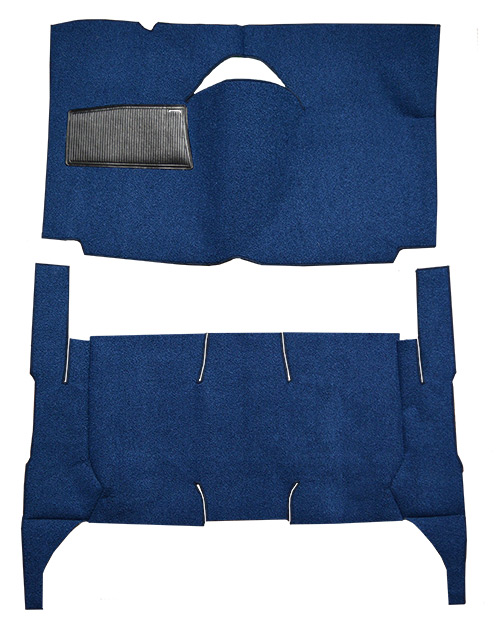1959 Ford Ranch Wagon Carpet Replacement - Loop - Complete | Fits: 4DR, Standard Seats, Cut & Sewn