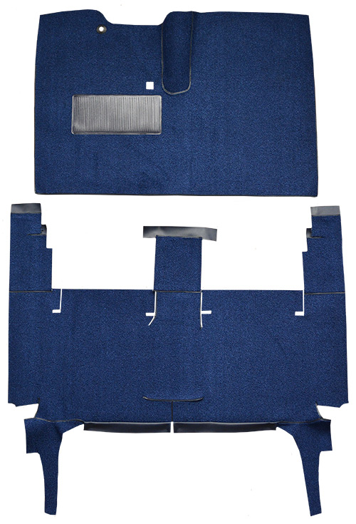 1960-1964 Chevy Corvair Carpet Replacement - Loop - Complete | Fits: 4DR, Sedan