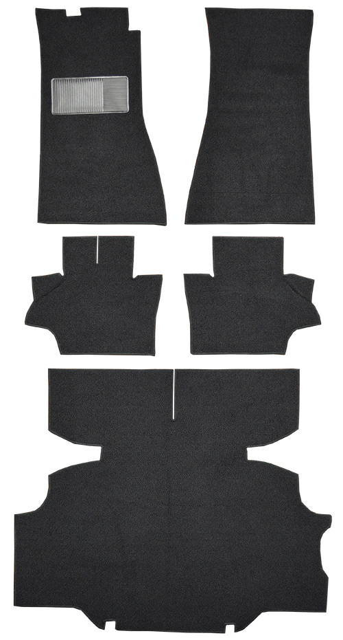 1974 Nissan 260Z (S30) Carpet Replacement - Loop - Complete | Fits: Complete, Will not fit the 2+2 model