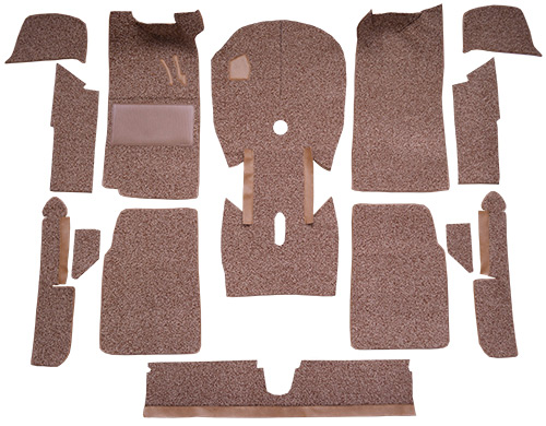 1971 BMW 1802 Carpet Replacement - Cutpile - Complete | Fits: 2DR, Cut & Sewn