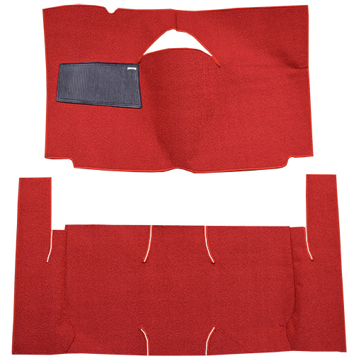 1959 Ford Fairlane Carpet Replacement - Loop - Complete | Fits: 2DR, Sedan, Standard Seats, Cut & Sewn