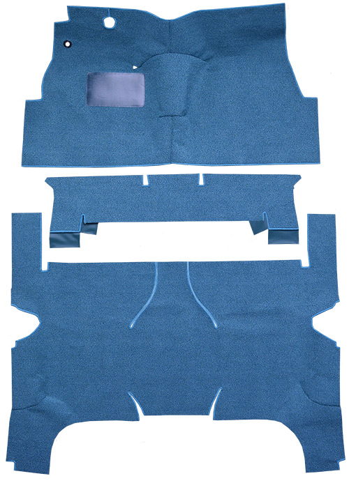 1957-1958 Cadillac Series 60 Fleetwood Carpet Replacement - Loop - Complete | Fits: 4DR, Hardtop