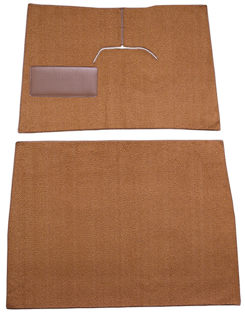 1948-1952 Ford F1 Carpet Replacement - Loop - Complete | Fits: Reg Cab, w/o Gas Tank in Cab, Low Tunnel Cut & Sewn