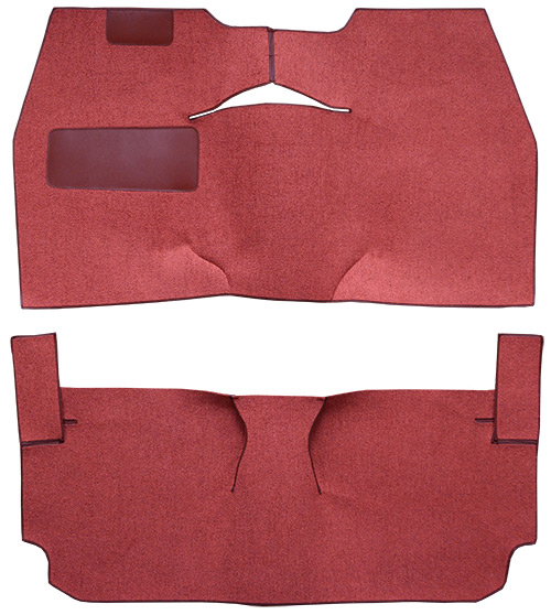 1950-1952 Chevy Bel Air Carpet Replacement - Loop - Complete | Fits: 2DR, Hardtop, Bench Seat