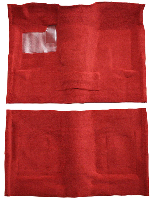 1974-1977 Pontiac Ventura Carpet Replacement - Cutpile - Complete | Fits: 2DR, 4spd