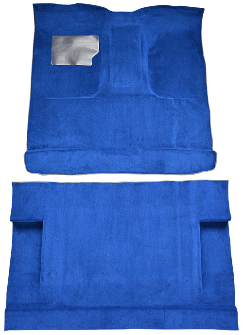 1974 Ford F-250 (Dentside) Carpet Replacement - Cutpile - Complete | Fits: Crew Cab, 4WD, Auto, 4spd