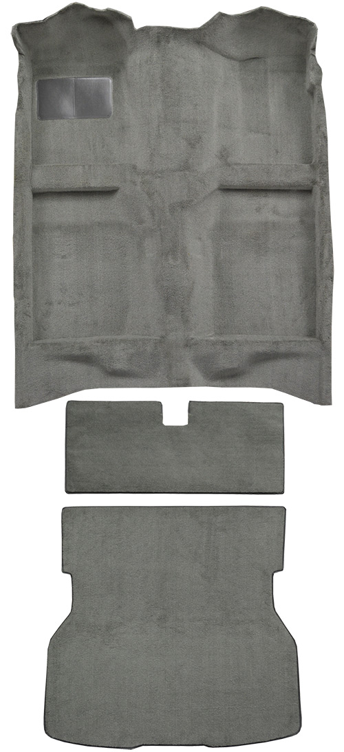 1983 Ford Mustang (Fox Body) Carpet Replacement - Cutpile - Complete | Fits: Hatchback, Fits Rear Bench Seat Complete