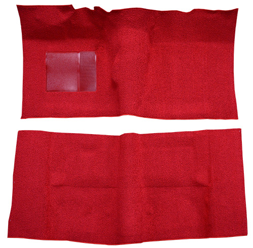1960 Ford Starliner Carpet Replacement - Loop - Complete | Fits: 2DR, Hardtop, 4spd, Flat Front, Short Rear Molded