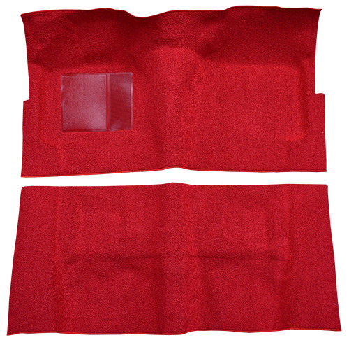 1962 Ford Galaxie Carpet Replacement - Loop - Complete | Fits: 2DR, Hardtop, Auto, Foot Wells, Short Rear