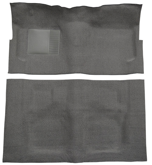 1963 Ford Galaxie Carpet Replacement - Loop - Complete | Fits: 2DR, Sedan, Auto, Foot Wells, Long Rear