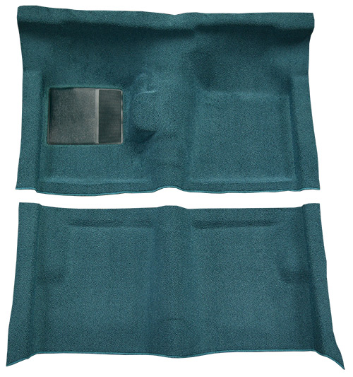 1963-1965 Ford Falcon Carpet Replacement - Loop - Complete | Fits: 2DR, Hardtop, 4spd, 8 Cylinder Molded