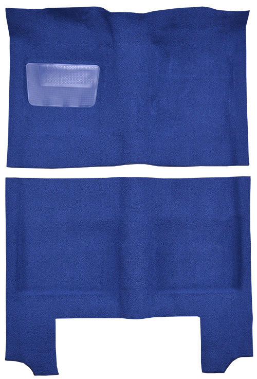 1964-1966 Plymouth Barracuda Carpet Replacement - Loop - Passenger Area | Fits: Auto, without Console Strip