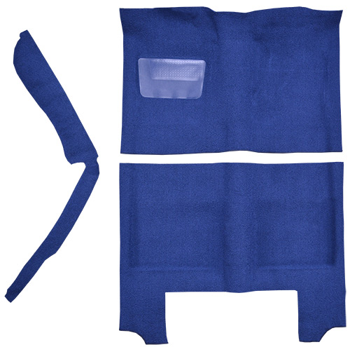 1964-1966 Plymouth Barracuda Carpet Replacement - Loop - Passenger Area | Fits: Auto, with Console Strip