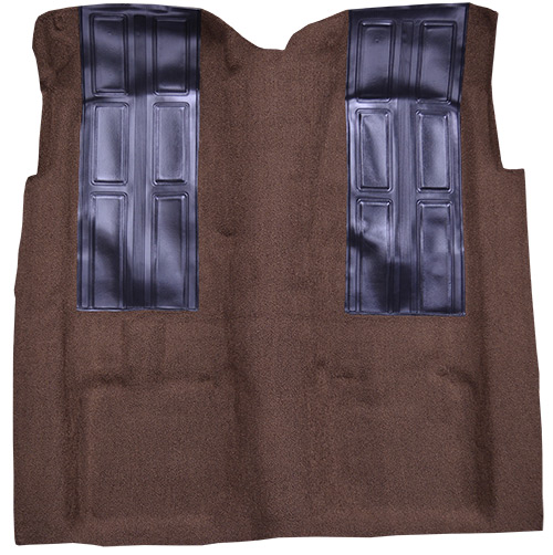 1972-1973 Ford Ranchero GT Carpet Replacement - Loop - Complete | Fits: Auto, with 2 Black Inserts