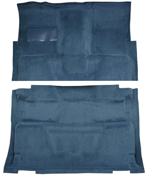 1973 Chevy K30 (Squarebody) Carpet Replacement - Loop - Complete | Fits: Crew Cab, 4WD, Auto, 4spd, Fits column and floor shift