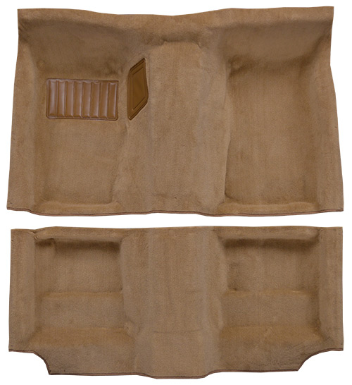 1977-1978 Nissan 280Z (S30) Carpet Replacement - Cutpile - Passenger Area | Fits: Will not fit 2+2