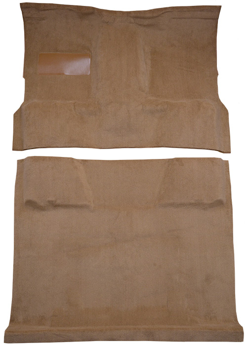 1987-1988 Chevy R10 Suburban Carpet Replacement - Cutpile - Passenger Area | Fits: 2WD, Manual
