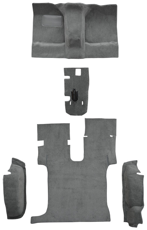 1986-1995 Suzuki Samurai Carpet Replacement - Cutpile - Complete | Fits: with Roll Bar Cutout, Complete