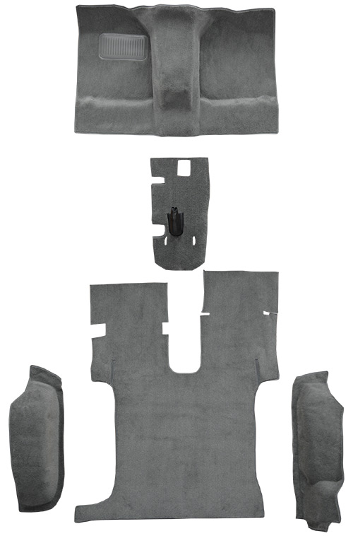 1986-1995 Suzuki Samurai Carpet Replacement - Cutpile - Complete | Fits: w/o Roll Bar Cutout, Complete