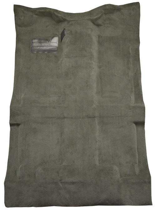 1999-2000 GMC K2500 Carpet Replacement - Cutpile - Complete | Fits: Crew Cab, Old Body Style