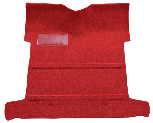 1955-1958 Chevy Truck Carpet Replacement - Loop - Complete | Fits: Reg Cab, No Tunnel, without Holes Molded, Fits with or without gas tank in cab