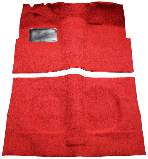 1957 Ford Fairlane 500 Carpet Replacement - Loop - Complete | Fits: 2DR, Hardtop, Standard Seats, Molded