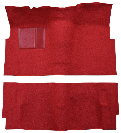 1959 Ford Fairlane Carpet Replacement - Loop - Complete | Fits: 2DR, Hardtop, Convertible, Standard Seats, Molded