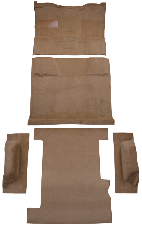 1987-1988 Chevy R10 Suburban Carpet Replacement - Cutpile - Complete | Fits: 2WD, Auto, Complete