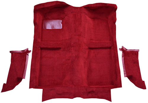 1983-1989 Ford Mustang (Fox Body) Carpet Replacement - Cutpile - Complete | Fits: Convertible, with Molded Quarter Panels