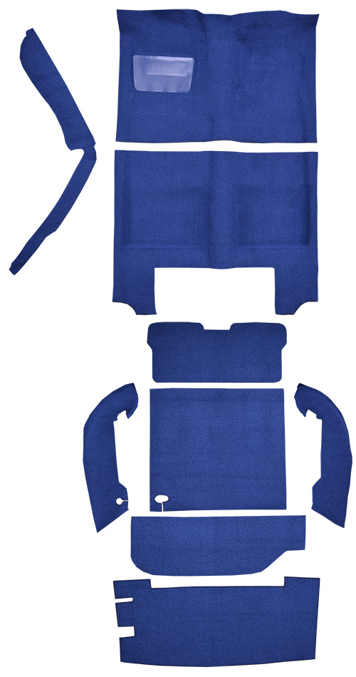 1964-1966 Plymouth Barracuda Carpet Replacement - Loop - Complete | Fits: Auto, Includes Trunk Mat Complete