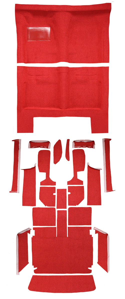 1966 Dodge Charger (B-Body) Carpet Replacement - Loop - Complete | Fits: Auto, Complete