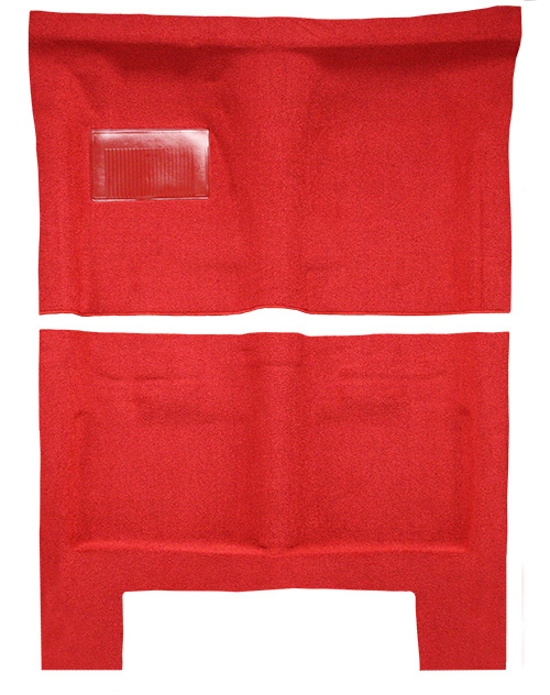 1966-1967 Dodge Charger (B-Body) Carpet Replacement - Loop - Passenger Area | Fits: Auto, without Console Strips