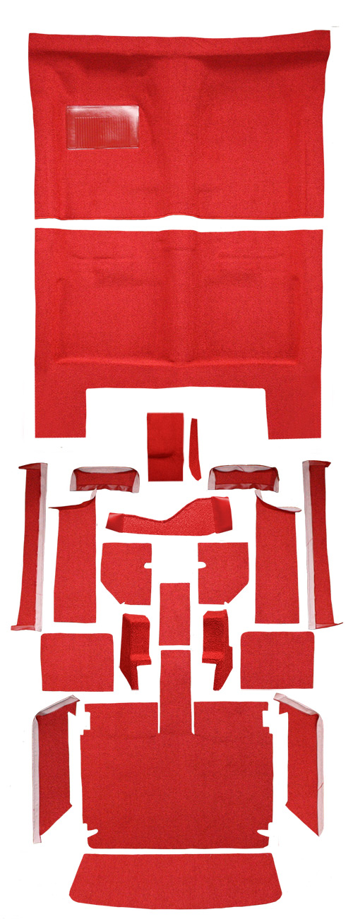 1967 Dodge Charger (B-Body) Carpet Replacement - Loop - Complete | Fits: Auto, Complete