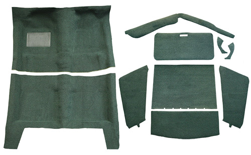 1967-1969 Plymouth Barracuda Carpet Replacement - Loop - Complete | Fits: Fastback, Auto, Complete