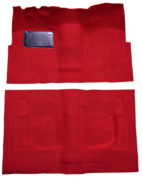1957 Ford Fairlane Carpet Replacement - Loop - Complete | Fits: 4DR, Hardtop, Power Seats, Molded